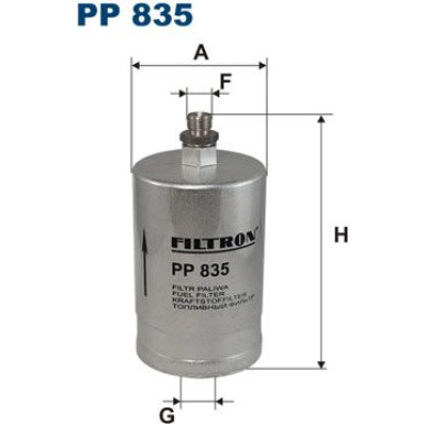 FILTRON Kraftstofffilter | PP 835