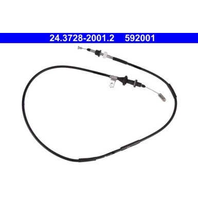 24.3728-2001.2 Seilzug, Kupplungsbetätigung