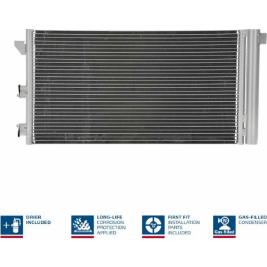 Kondensator PKW FIAT PANDA ALLE 9,03 FIRST FIT 94670