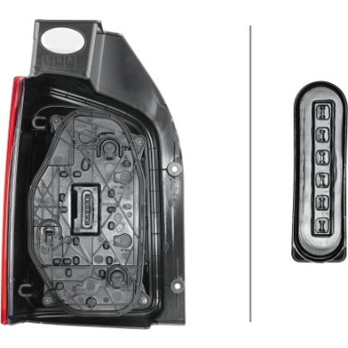 HECKLEUCHTE R 12 V HELLA | VW TRANSPORTER T6 (-PRITSCHE) 4,15-7,19 | 2SK 012 338-041 HECKLEUCHTE R 12 V HELLA | VW TRANSPORTER T6 (-PRITSCHE) 4,15-7,19 | 2SK 012 338-041