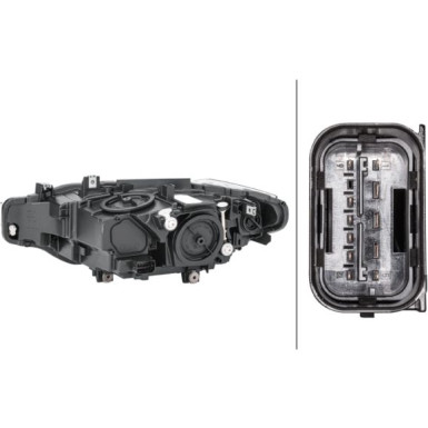 Scheinwerfer R H7/H7/LED +MOT +TGFL HELLA PQ | BMW 3ER F30/F31 LIM/TOUR 5,15-10,18 | 1EG 012 101-921