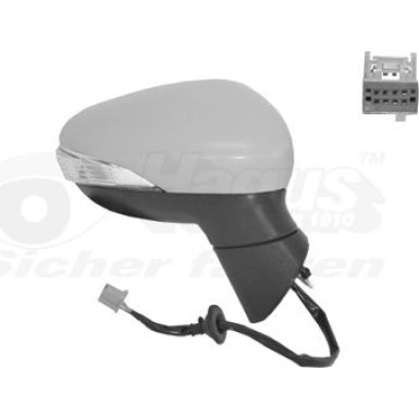 Außenspiegel | Ford Fiesta CB1 asph. 8Pins elek. klapp OE 1753802 | 1807828