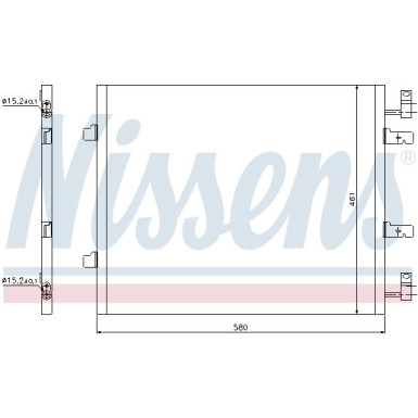 Kondensator PKW | OPEL VIVARO 2.0 CDTI 06 | 940147