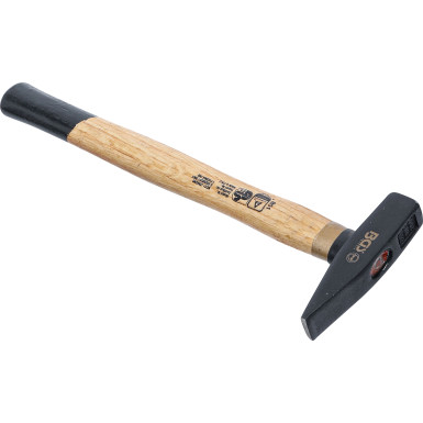 BGS Schlosserhammer | Holz-Stiel | DIN 1041 | 200 g | 851