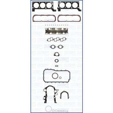 50233300 Dichtungsvollsatz, Motor FIBERMAX