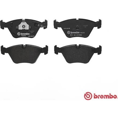 BREMBO Bremsklötze VA | BMW 5, 7, Z3 87-03 | P 06 012