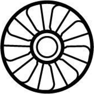 NRF Lüfterrad, Motorkühlung 49846