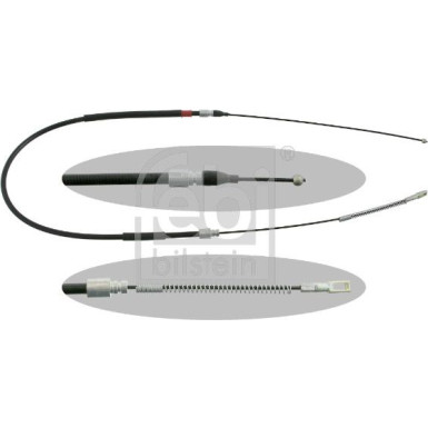 FEBI BILSTEIN Handbremsseil Seilzug Festellbremse