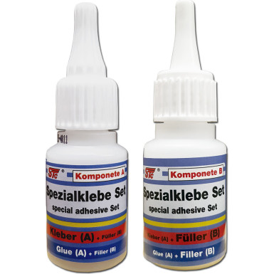 STC Spezialklebe Set (Kleber A + Füller B) 2 x 20 ml | 7709 STC Spezialklebe Set (Kleber A + Füller B) 2 x 20 ml | 7709