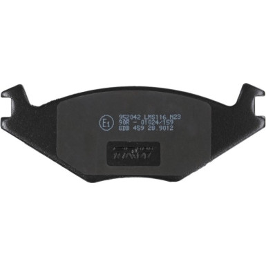 Bremsklötze VA | SEAT Ibiza,VW Polo,Golf,Passat 80 | GDB459