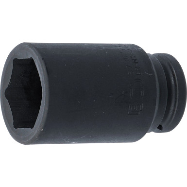 BGS Kraft-Steckschlüssel-Einsatz Sechskant, tief | Antrieb Innenvierkant 20 mm (3/4"""") | SW 36 mm | 5736