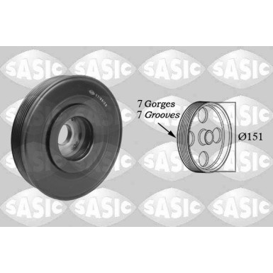 Riemenscheibe, Kurbelwelle | 2154017