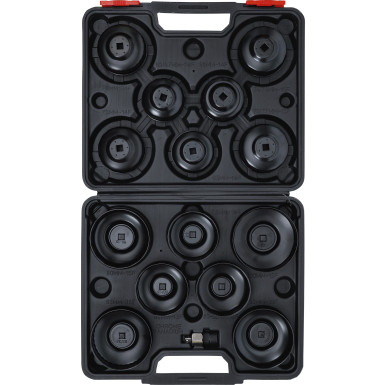 BGS Ölfilterschlüssel-Satz Antrieb Innenvierkant 10 mm (3/8 ) 14-tlg BGS Do it yourself 91036