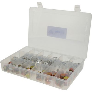 BRILLIANT TOOLS Sortiment an Ölablassschrauben und Dichtungen 543-teilig BT711200