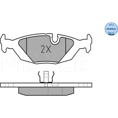 Bremsbelagsatz Bmw T. E28 81-87 | 252067516