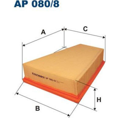 FILTRON Luftfilter | AP 080/8