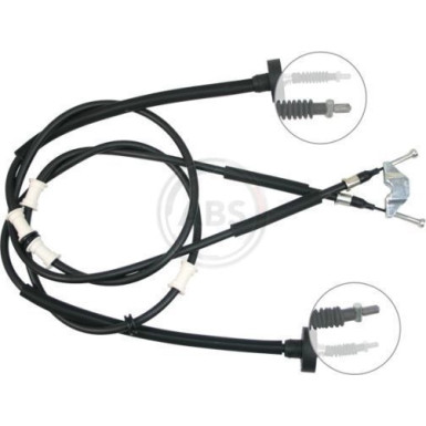 A.B.S. Handbremsseil Seilzug Festellbremse A.B.S. Handbremsseil Seilzug Festellbremse