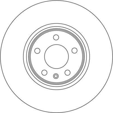 Bremsscheibe Audi S. A6/A8 2.0-6.0 Quattro 04-11 TRW SINGLE DF4358S