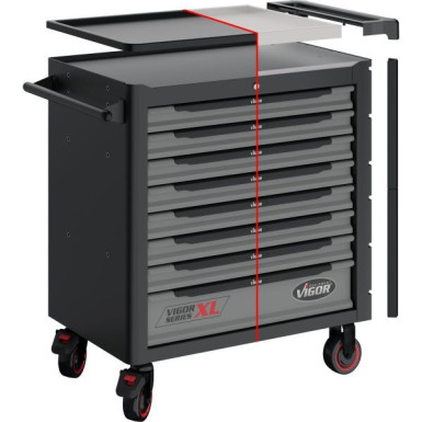 VIGOR Werkzeugwagen | V4481-X/499