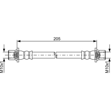 Bremsschlauch | DAIHATSU | 1987481772