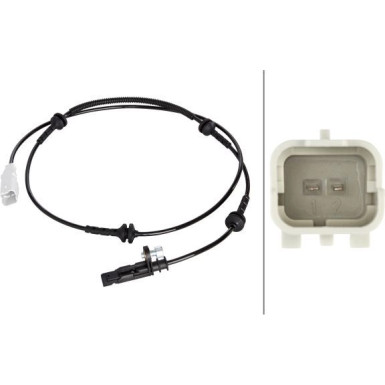 HELLA Sensor, Raddrehzahl | 6PU 010 039-801