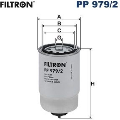 FILTRON Kraftstofffilter FILTRON Kraftstofffilter