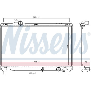 Wasserkühler PKW | LEXUS GS 300 01- 3.0 I V6 24V | 646856
