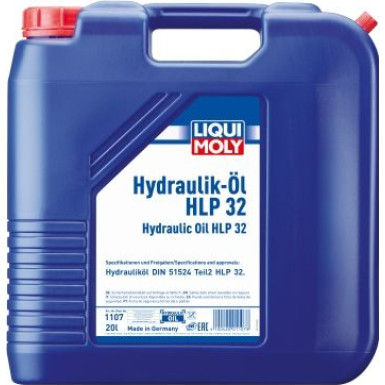 Liqui Moly Hydrauliköl HLP 32 20 l | 1107 | 20L Kanister Kunststoff