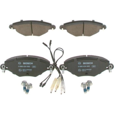 Bremsklötze | CITROEN C5 | 0 986 424 582