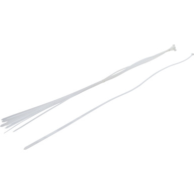 BGS Kabelbinder-Sortiment weiß 8,0 x 1000 mm 10-tlg BGS Do it yourself 80779