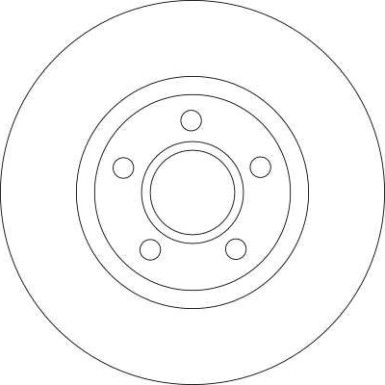 Bremsscheibe Volvo P. S40/V50 | DF4424