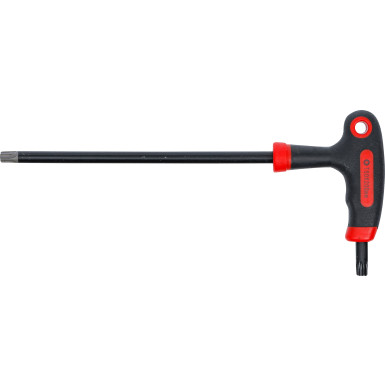 BGS Schraubendreher mit T-Griff und seitlicher Klinge T-Profil (für Torx) mit/ohne Bohrung T50 BGS Do it yourself 7880-T50
