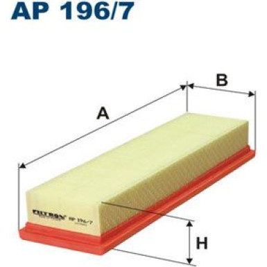 FILTRON Luftfilter AP 196/7
