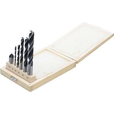 BGS Holzkronen-Fräsbohrer-Satz | 4 - 12 mm | 6-tlg | 50401