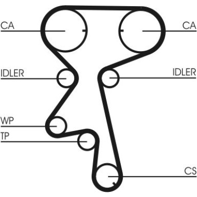 Zahnriemen | CT873
