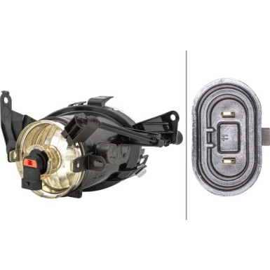 NEBELSCHEINWERFER H10 HELLA | OPEL CORSA D 7,06-12,10 | 1N0 354 681-011