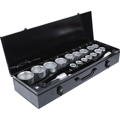 BGS Steckschlüssel-Satz Antrieb 20 mm (3/4 ) SW 19 - 50 mm 20-tlg BGS Do it yourself 15113