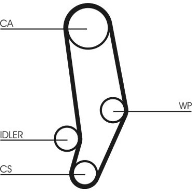 CT704WP1 Wasserpumpe + Zahnriemensatz CT704WP1 Wasserpumpe + Zahnriemensatz