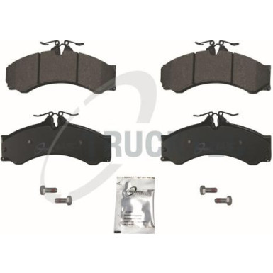 TRUCKTEC AUTOMOTIVE Bremsbelagsatz, Scheibenbremse