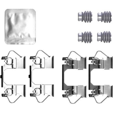 ZUBEHÖRSATZ, SCHEIBENBREMSBELAG | 82555300