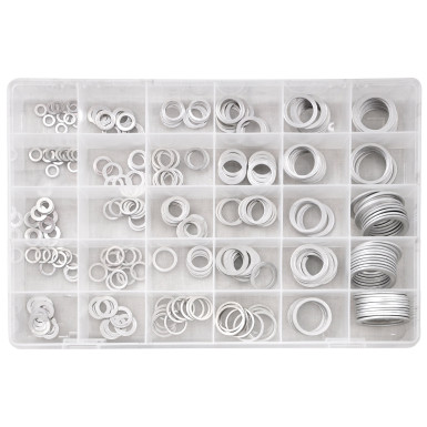S8143 SW-Stahl Alu-Dichtringsortiment 300 tlg.