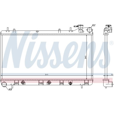 Wasserkühler PKW | SUBARU Impreza | 64186