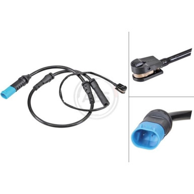 A.B.S. Warnkontakt, Bremsbelagverschleiß A.B.S. Warnkontakt, Bremsbelagverschleiß