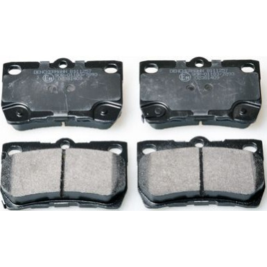 DENCKERMANN Bremsbeläge B111257