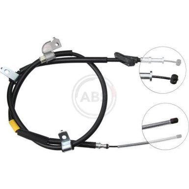 A.B.S. Handbremsseil Seilzug Festellbremse | K15377