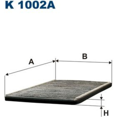 FILTRON Filter, Innenraumluft | K 1002A