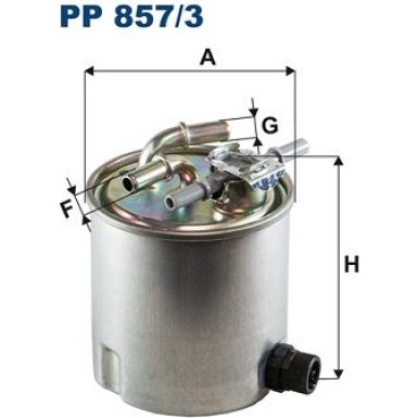 FILTRON Kraftstofffilter | PP 857/3