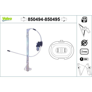 VALEO Fensterheber | 850494