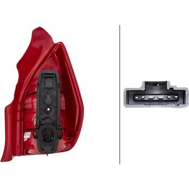 2VP 354 030-031 Heckleuchte 2VP 354 030-031 Heckleuchte