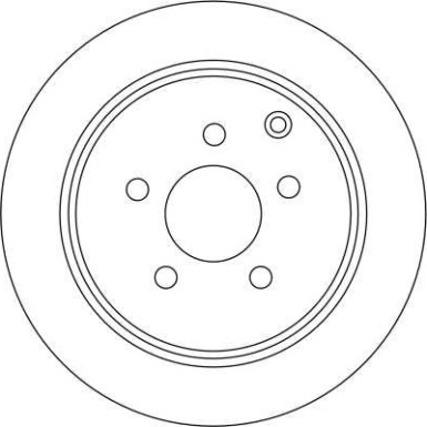 85 482 029 Bremsscheibe HA | NISSAN Murano 05 | DF4353
